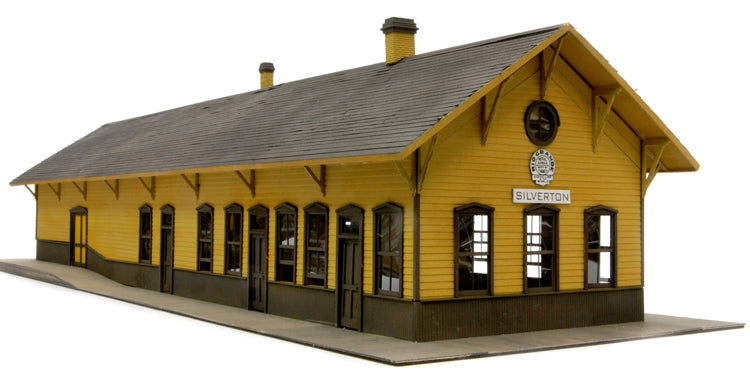 Banta Model Works 2089 HO Scale Silverton Depot Building Laser Cut Wood Kit
