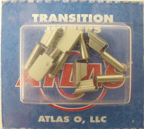 Atlas 6095 Atlas Track to O Gauge Tubular Track Transition Joiners (Pack of 6)