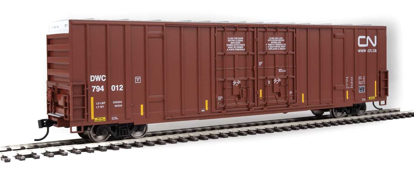 Walthers 910-2987 HO Canadian National 60' High-Cube Plate F Boxcar #794012