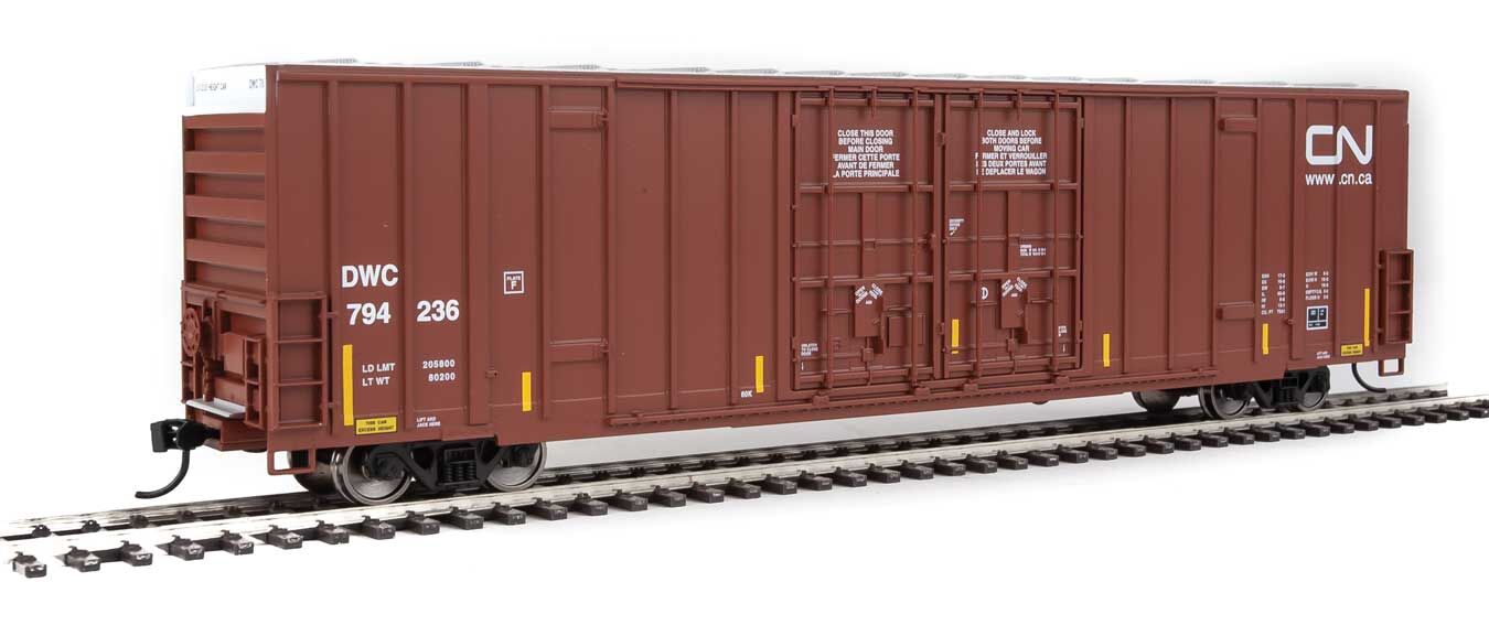 Walthers 910-2989 HO Canadian National 60' High-Cube Plate F Boxcar #794236