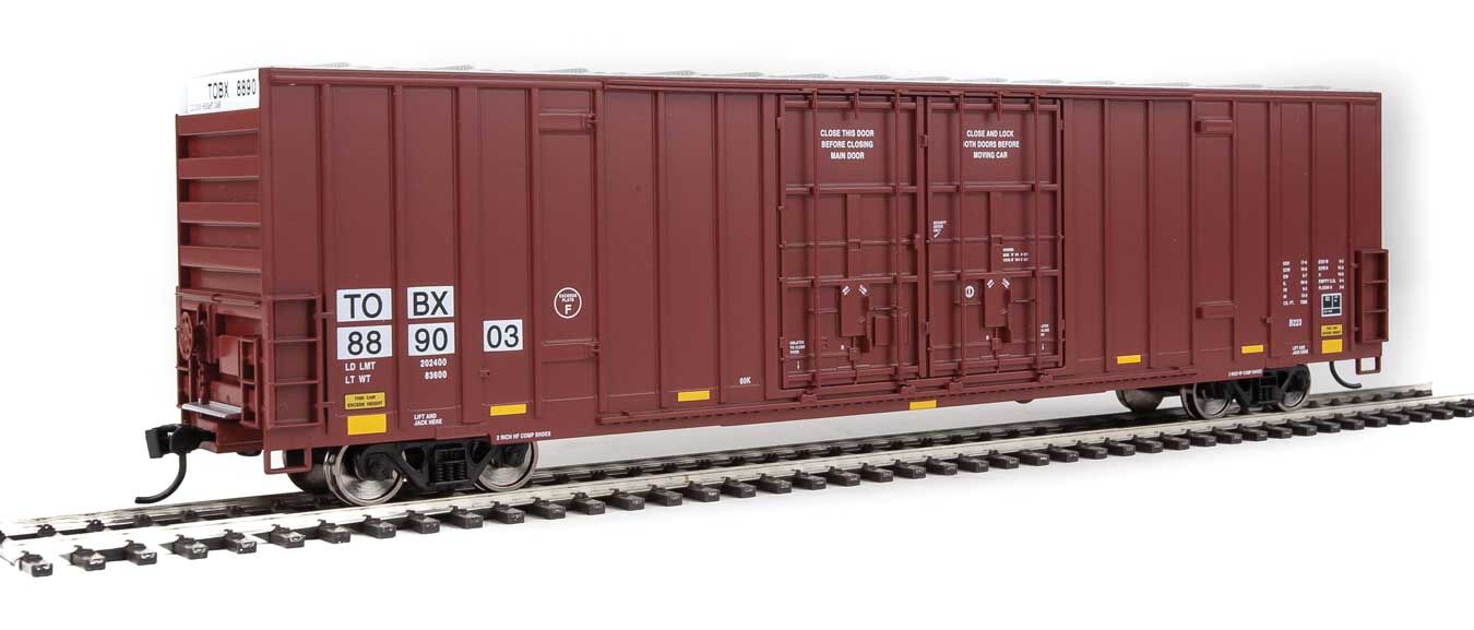 Walthers 910-3002 HO TOBX 60' High-Cube Plate F Boxcar #889003