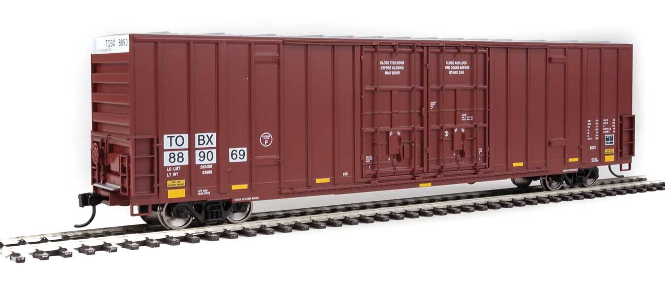 Walthers 910-3005 HO TOBX 60' High-Cube Plate F Boxcar #889069