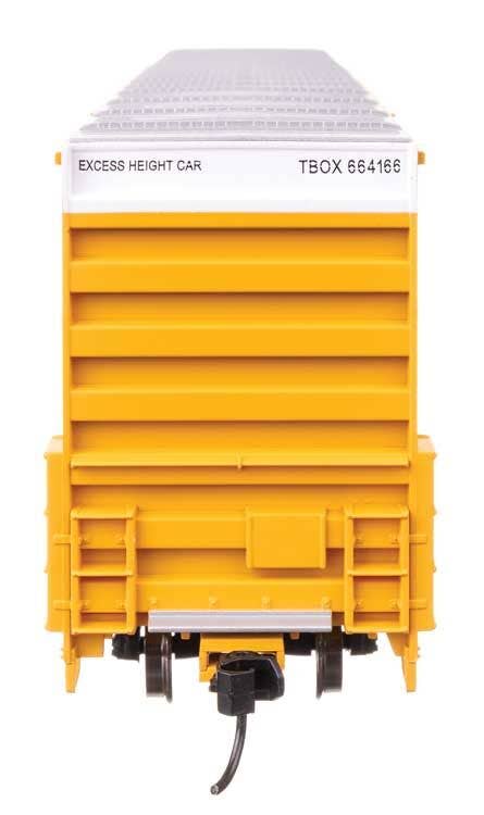 Walthers 910-3114 HO TTX 60' High Cube Plate F Horizontal Post Boxcar #664166