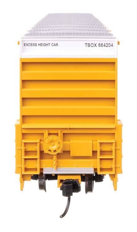 Walthers 910-3115 HO TTX 60' High Cube Plate F Horizontal Post Boxcar #664204