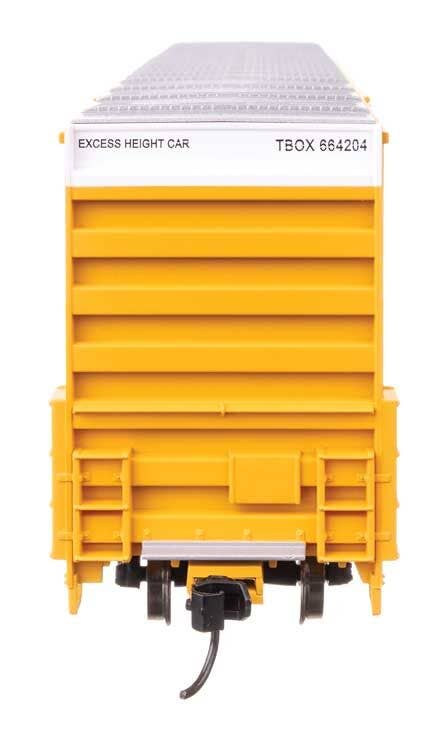 Walthers 910-3115 HO TTX 60' High Cube Plate F Horizontal Post Boxcar #664204