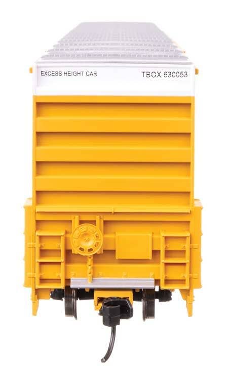 Walthers 910-3117 HO TTX 60' High Cube Plate F Horizontal Post Boxcar #630053