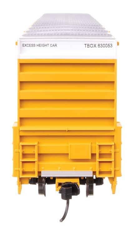 Walthers 910-3117 HO TTX 60' High Cube Plate F Horizontal Post Boxcar #630053