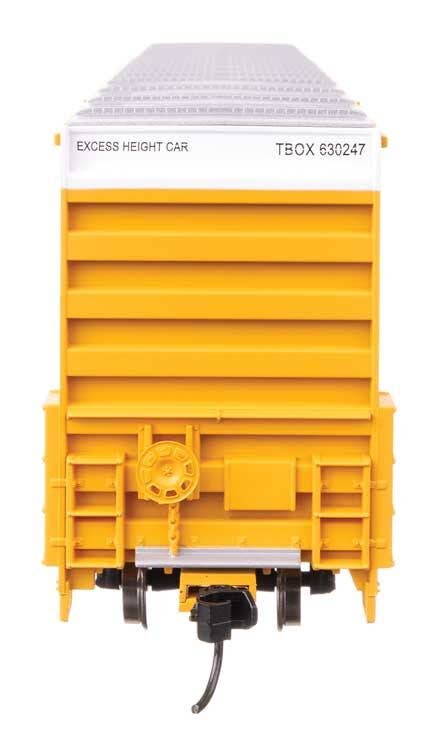 Walthers 910-3119 HO TTX 60' High Cube Plate F Horizontal Post Boxcar #630247