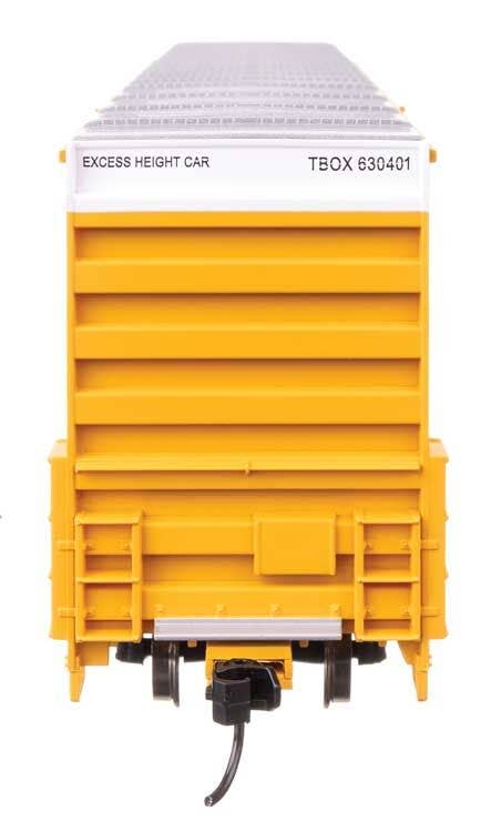 Walthers 910-3120 HO TTX 60' High Cube Plate F Horizontal Post Boxcar #630401
