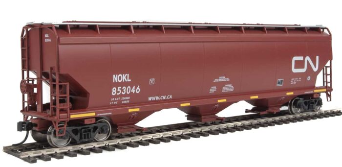 Walthers 910-7690 HO Canadian National NSC 5150 Covered Hopper #853046