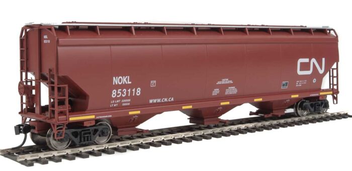 Walthers 910-7692 HO Canadian National NSC 5150 Covered Hopper #853118