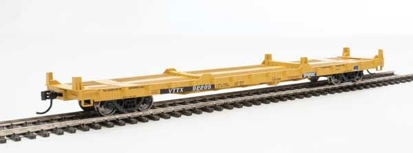 Walthers 910-5349 HO TTX VTTX 60' Pullman-Standard Flatcar Ready to Run #92205