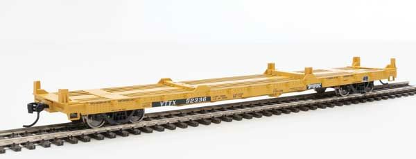 Walthers 910-5354 HO TTX VTTX 60' Pullman-Standard Flatcar Ready to Run #92336