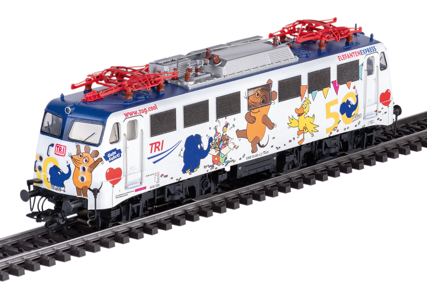 Marklin 39111 HO Train Rental, Inc. Class 110 Electric Locomotive #110 469-4