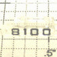 Lionel 8100-43 Right Hand Clear Marker Lens/Number Board with Black Lettering