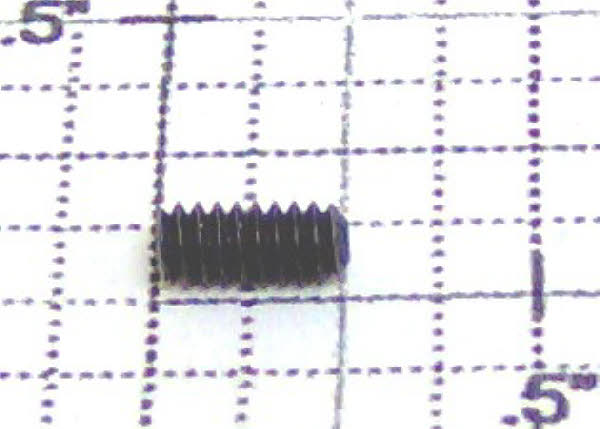 Lionel 6108405018 #4-40x1/4" Set Screw