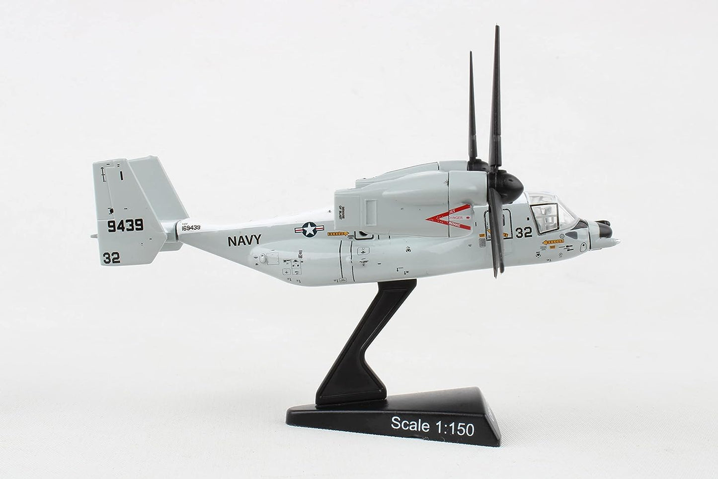 Daron Worldwide Trading PS5378-3 1:150 Postage Stamp CMV-22B USN Diecast Model