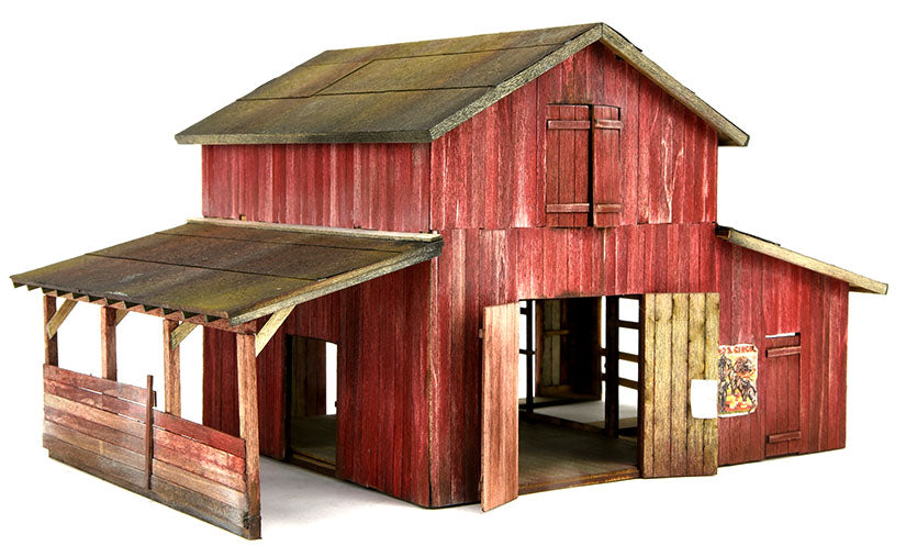 Banta Model Works 6147 O Foley's Barn Building Kit