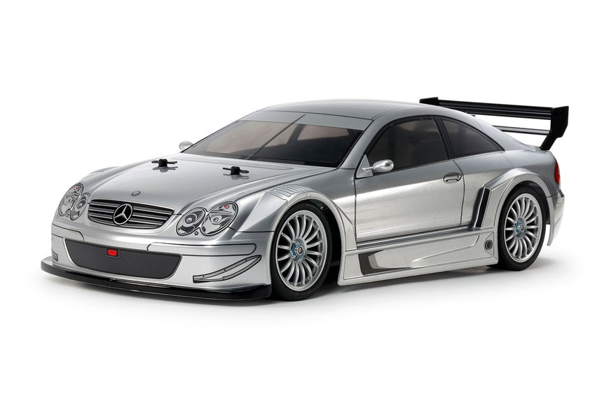 Tamiya 58722 1:24 RC 2002 Mercedes-Benz CLK AMG, Racing Version TT02 Model Kit