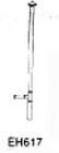 Evergreen Hill EH617 HO White Metal Tall Smoke Jacket (Pack of 2)