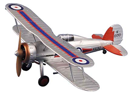 Easy Models 39322 1:48 Assembled RAF No.72 Sqn Gloster Gladiator Mk I Aircraft