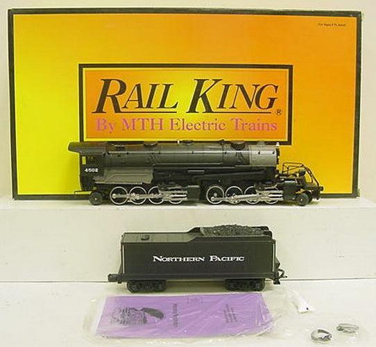 MTH 30-1157-1 O Gauge NP 2-8-8-2 Mallet Steam Locomotive & Tender w/PS1 #4502 LN/Box