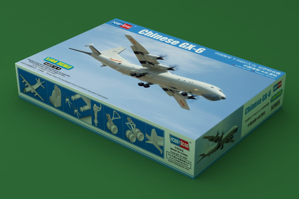Hobby Boss Models 83905 1:144 Chinese GX-6 Military Aircraft Plane Model Kit