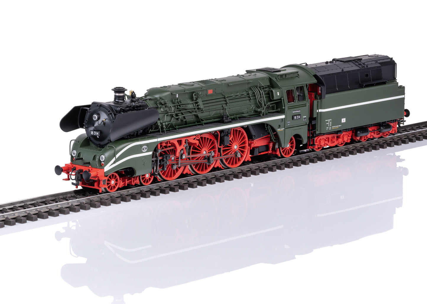 Marklin 39029 HO GDR Class 18.3 Steam Locomotive #18 314