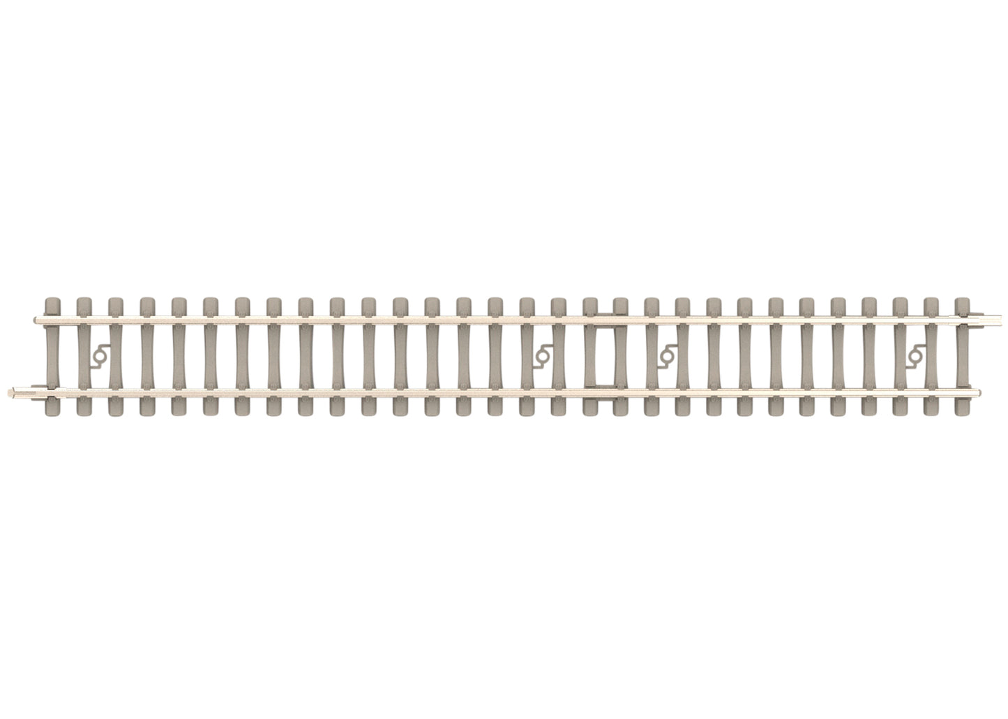 Trix 14594 Minitrix 4-15/16" Straight Track with Concrete Ties