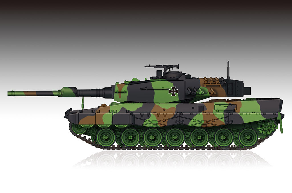 Trumpeter 07190 1:72 German Leopard2A4 MBT Armor Plastic Model Kit
