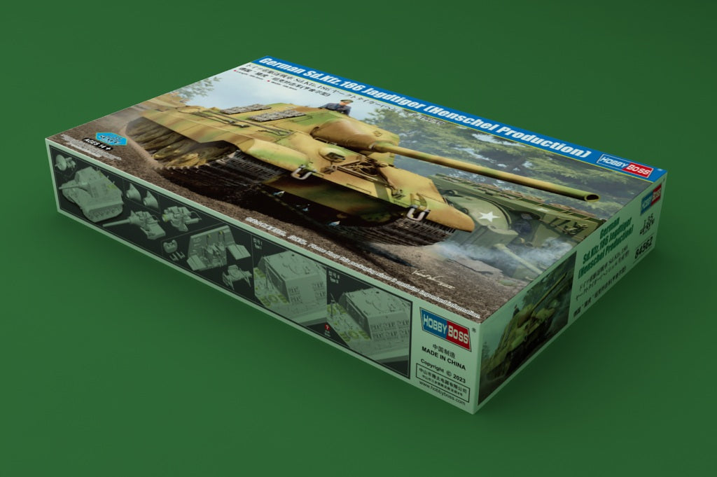 Hobby Boss 84562 1:35 German Sd.Kfz.186 Jagdtiger Armor Plastic Model Kit