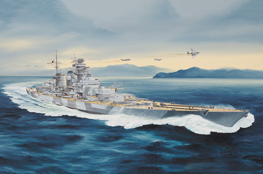 Trumpeter 05371 1:350 German DKM H Class Battleship Plastic Model Kit