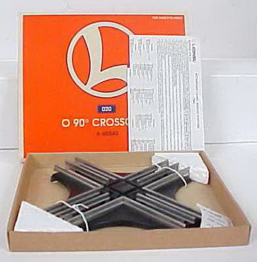Lionel 6-5540 O Gauge 90 Degree Crossover EX/Box