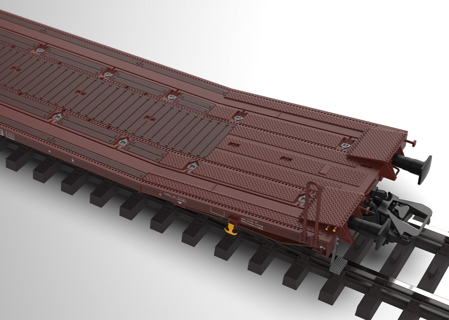 Marklin 47430 HO Transwaggon, Inc. Type Laads 800B Pair of Flat Cars
