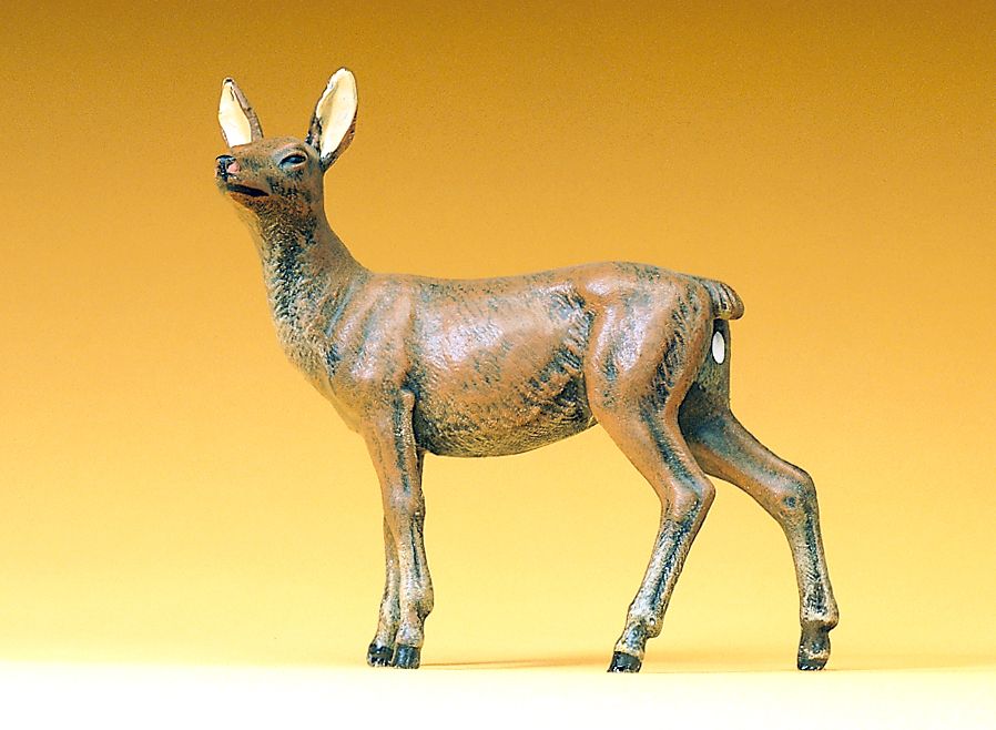 Preiser 47702 G Animals Standing Cow Elk Figure