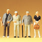 Preiser 72401 1:72 Standing People Figures (Set of 6)