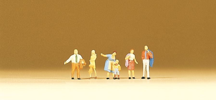 Preiser 79068 N Family Krause in the City Figures (Set of 6)