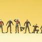 Preiser 79088 N Scuba Divers Figures (Set of 6)