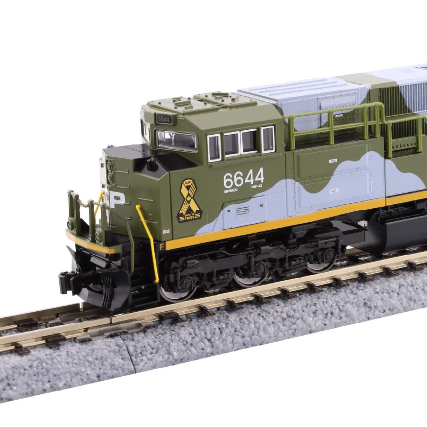 Kato 176-8540-S N N CP D-Day SD70ACu Diesel Locomotive with Sound #664