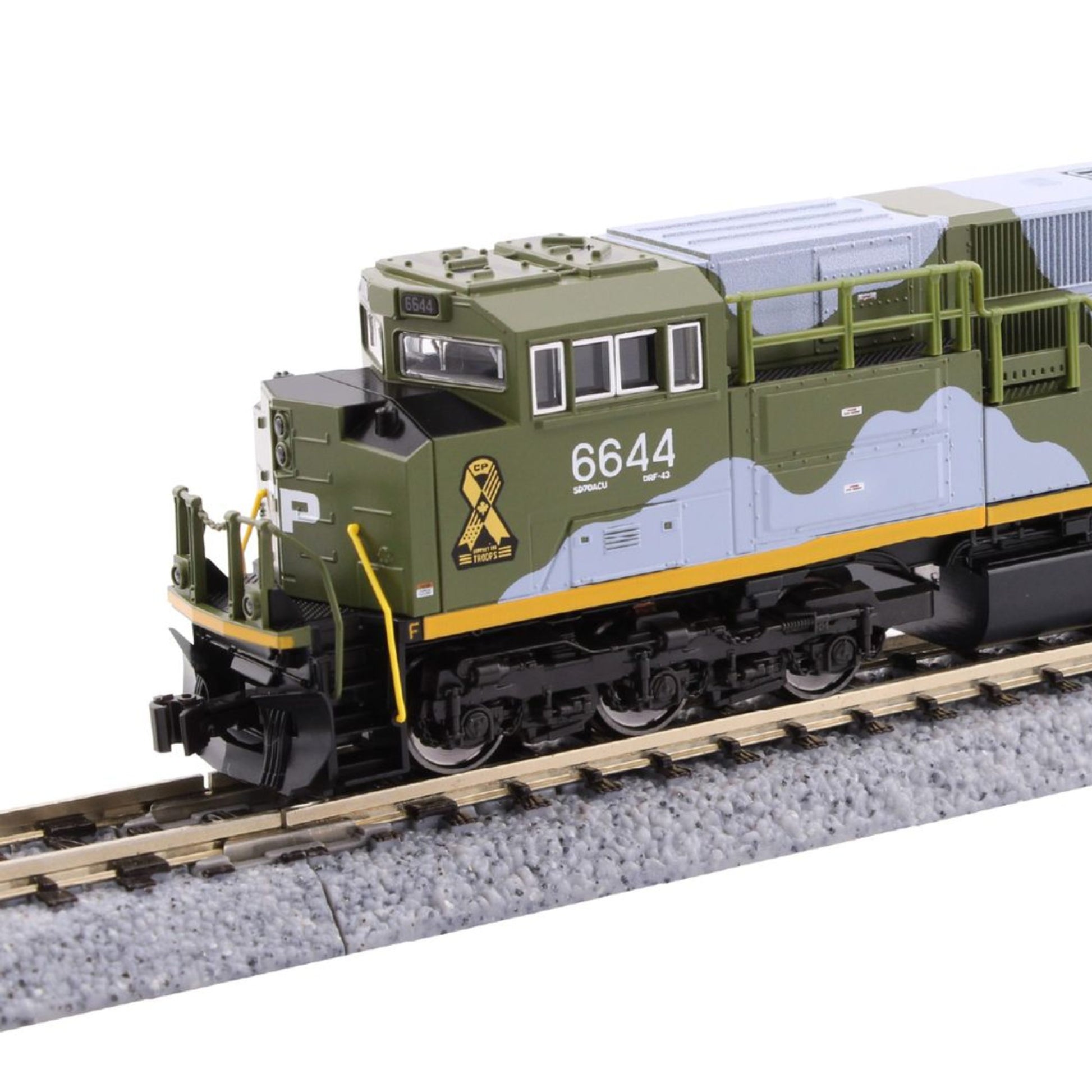 Kato 176-8540-S N N CP D-Day SD70ACu Diesel Locomotive with Sound #664