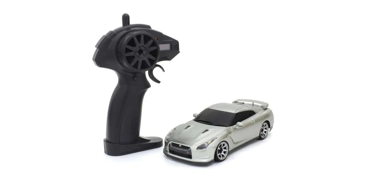 Kyosho 66608A First Mini-Z RWD ReadySet Nissan GT-R R35SL Silver Body