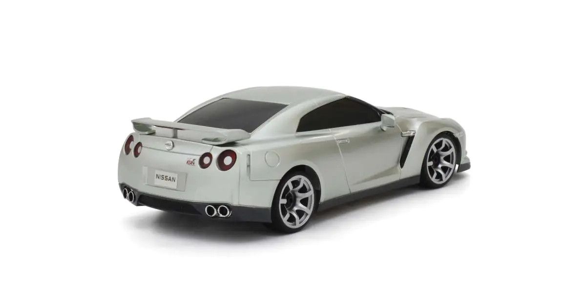 Kyosho 66608A First Mini-Z RWD ReadySet Nissan GT-R R35SL Silver Body