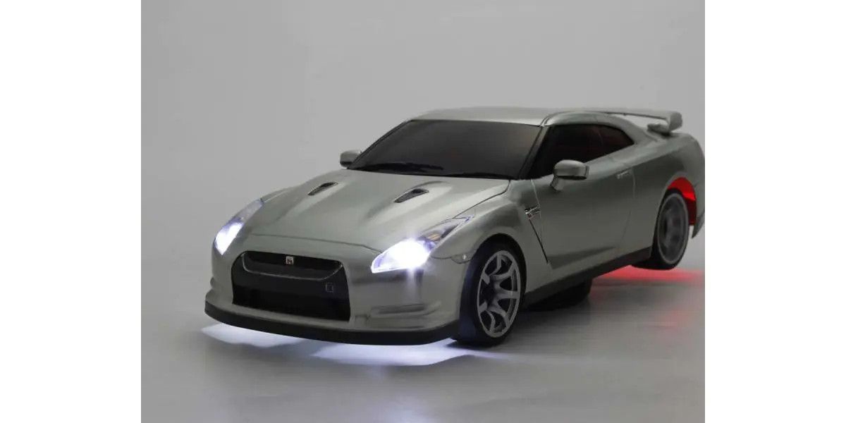 Kyosho 66608A First Mini-Z RWD ReadySet Nissan GT-R R35SL Silver Body