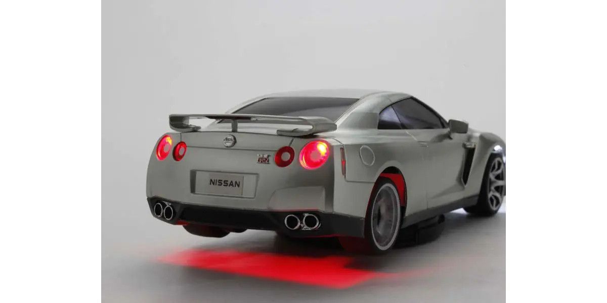 Kyosho 66608A First Mini-Z RWD ReadySet Nissan GT-R R35SL Silver Body