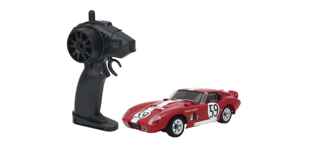 Kyosho 66611A First Mini-Z RWD ReadySet Daytona Red Shelby Cobra Body
