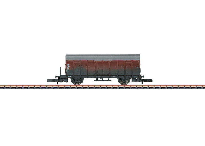 Marklin 82266 Z German Federal RR DB Type Gl 11 Boxcar w/Brakeman's Platform #3