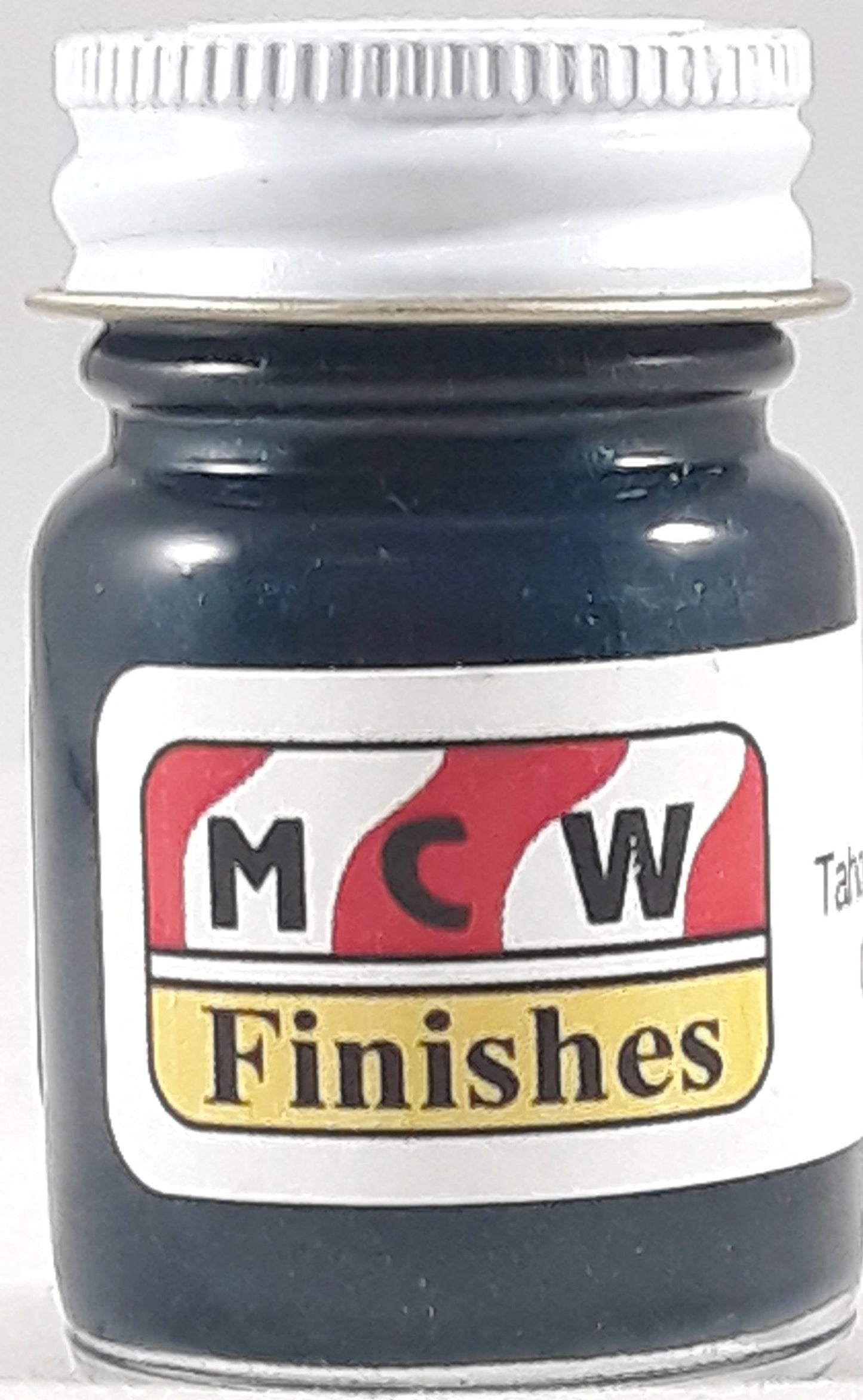 MCW Finishes 6707E Tahoe Turquoise Metallic Gloss Enamel Paint -1/2 Oz. Bottle