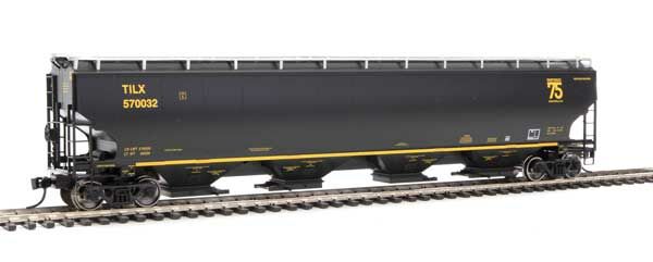 Walthers 920-105859 HO TILX 67' Trinity 6351 4-Bay Covered Hopper RTR #570032