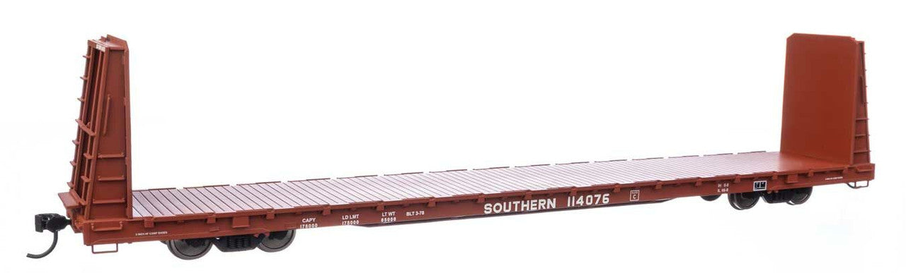 Walthers 910-50610 HO Southern Railway 68' Bulkhead Flatcar #114076 NIB