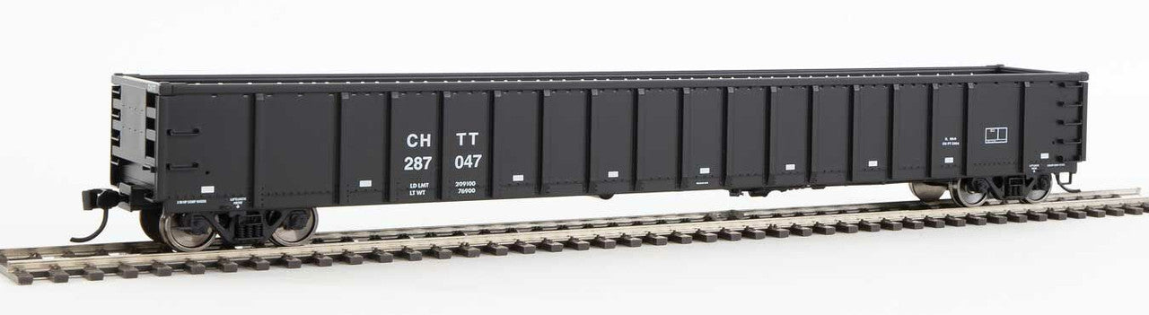 Walthers 910-6410 HO CHTT Ready to Run 68' Railgon Gondola #287047